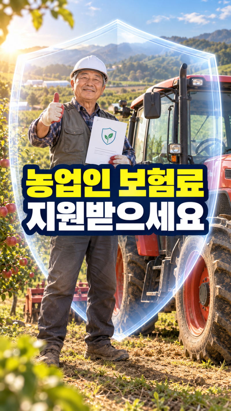 농사짓다 다치면 어쩌나? 경주시 농업인 보험료 지원 확인하세요