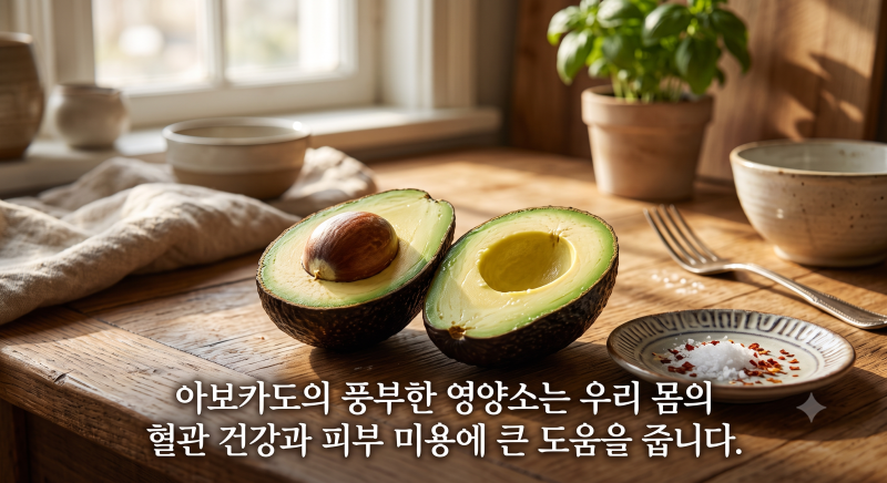 아보카도 효능부터 맛있게 먹는 법까지! 초보자도 실패 없는 완벽 가이드