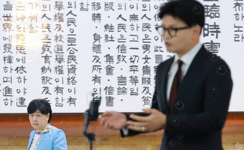 한동훈, 서영교 "긴급 체포" 외친 그 순간… 뒤이어 남긴 한마디의 정체