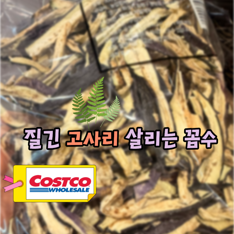 코스트코 고사리, 바쁜 주부들은 오래 안 삶습니다… "초고속 삶는법" 따로 있었네요