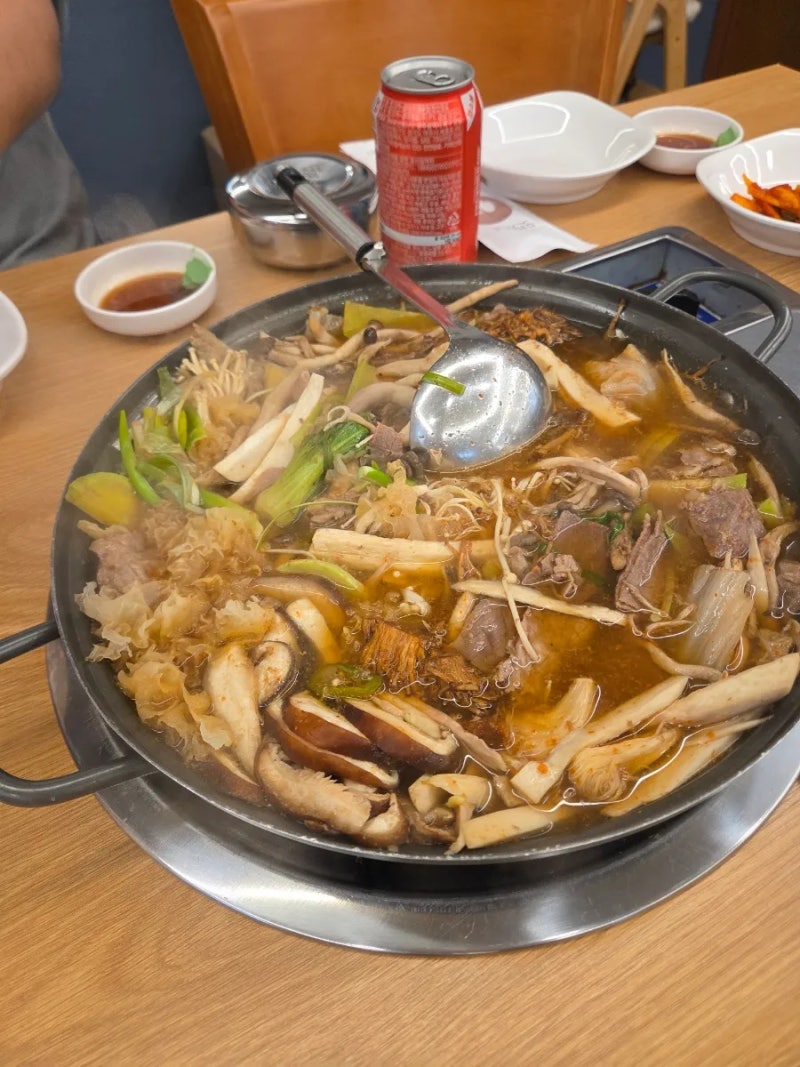 [문경 맛집] 경북 문경시 가은읍 모듬버섯전골 맛집 토박이식당