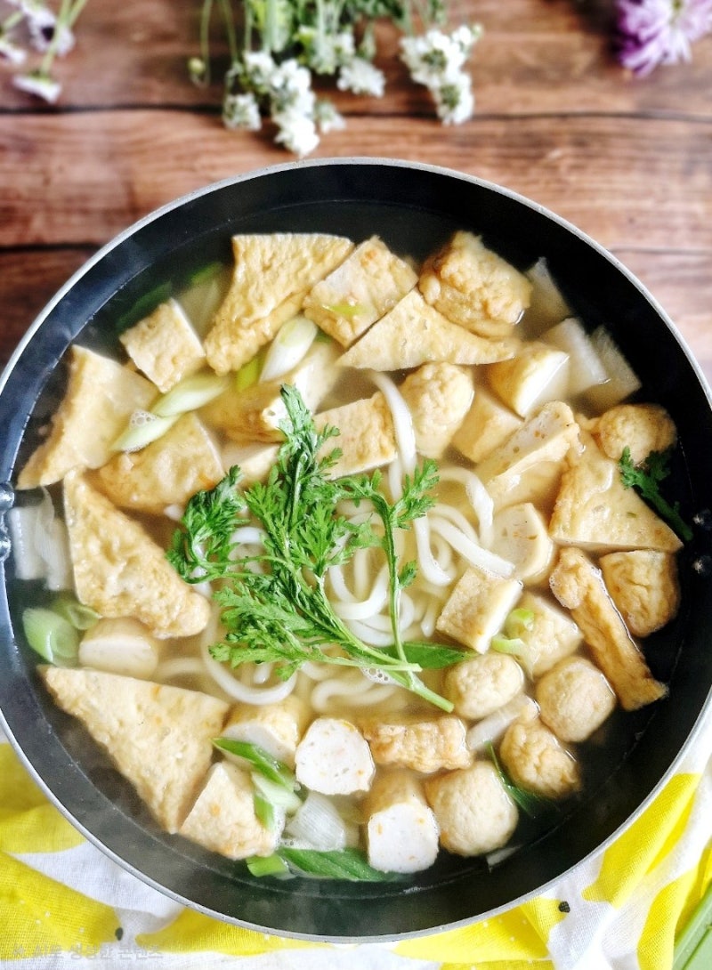 오뎅국 오뎅탕 끓이는법 우동국물만들기