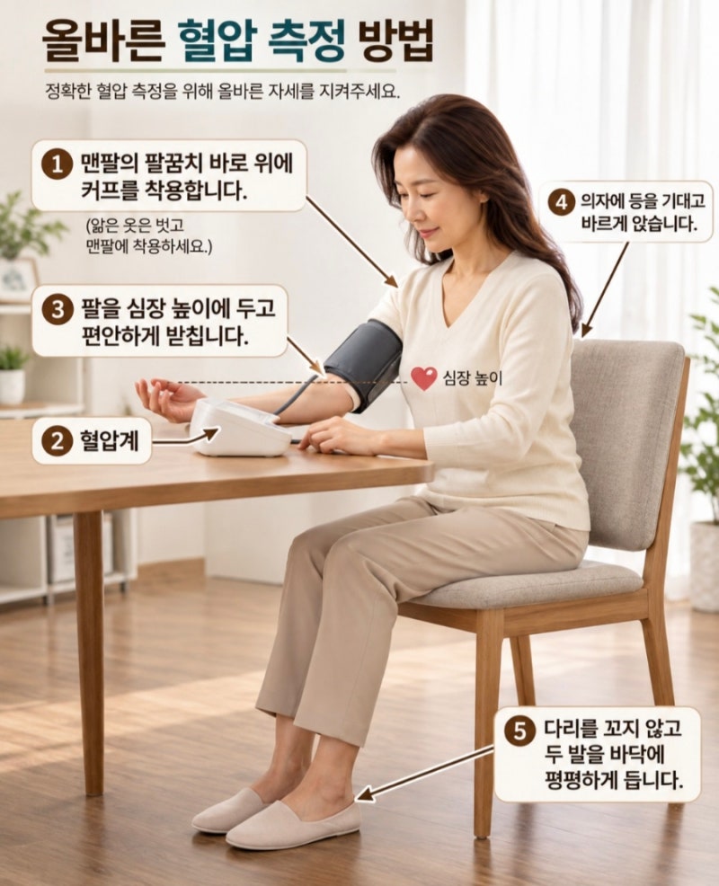 NO 68,혈압 정상수치는 얼마일까? 50대이후 혈압 관리법