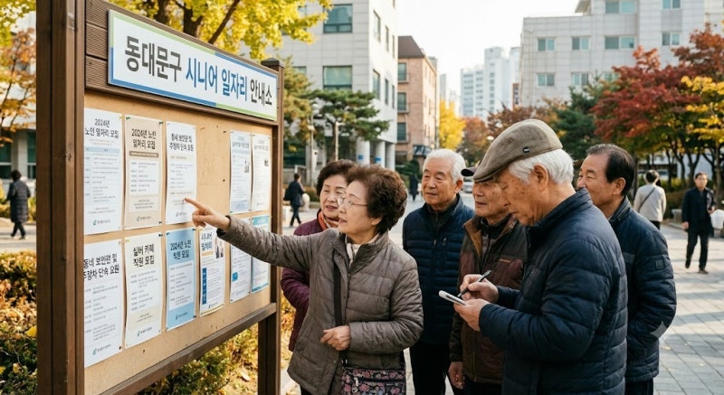 서울 동대문구 시니어 일자리 총정리! 신청 방법부터 급여까지
