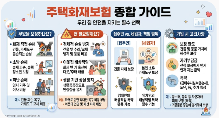 우리 집 누수부터 이웃집 화재 배상까지 : 월 1만 원대 주택화재보험 가입방법· 보장항목·누....