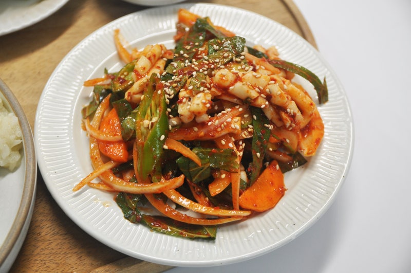 오징어초무침 레시피, 이 양념 비율이면 실패없다