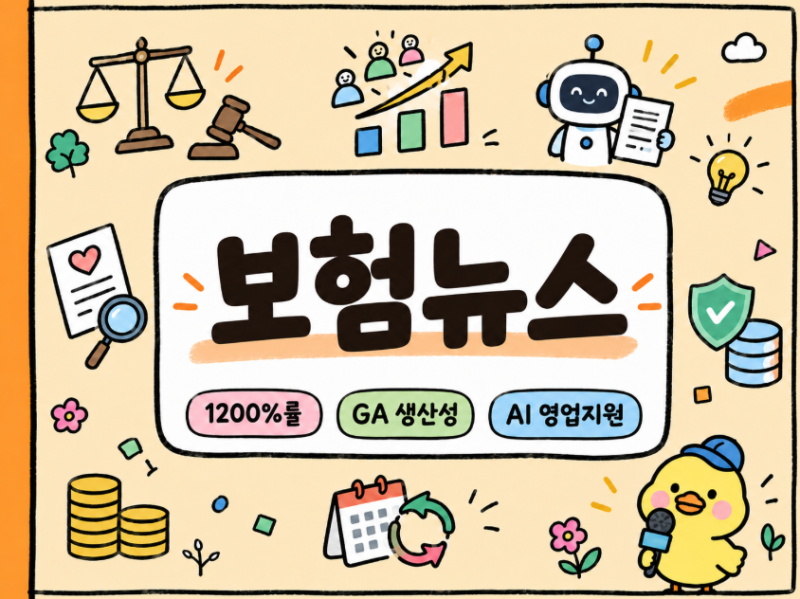 [인슈어테크 인사이트] 2026년 9월 2주차: 보험업계 주요 뉴스 및 트렌드 분석