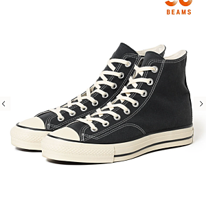 [구매대행] BEAMS CONVERSE ALL STAR J HI BEAMS 50th 빔즈 50주년 별주 컨버스 올스타 제이하이