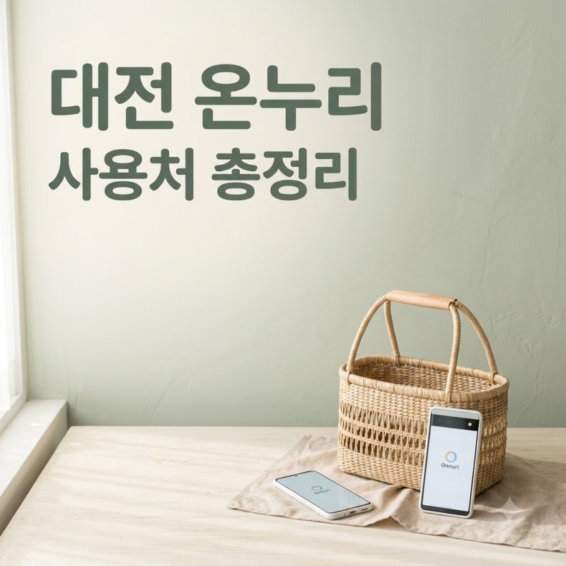 "전통시장만 되는 줄 알았는데.." 대전 온누리상품권 사용처, 뜻밖의 26곳 정체