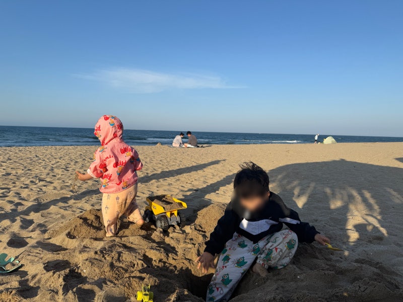 양양 낙산해변 아이와 여행 기록 | 체스터톤스 숙소·속초 항아리물회·낙산사
