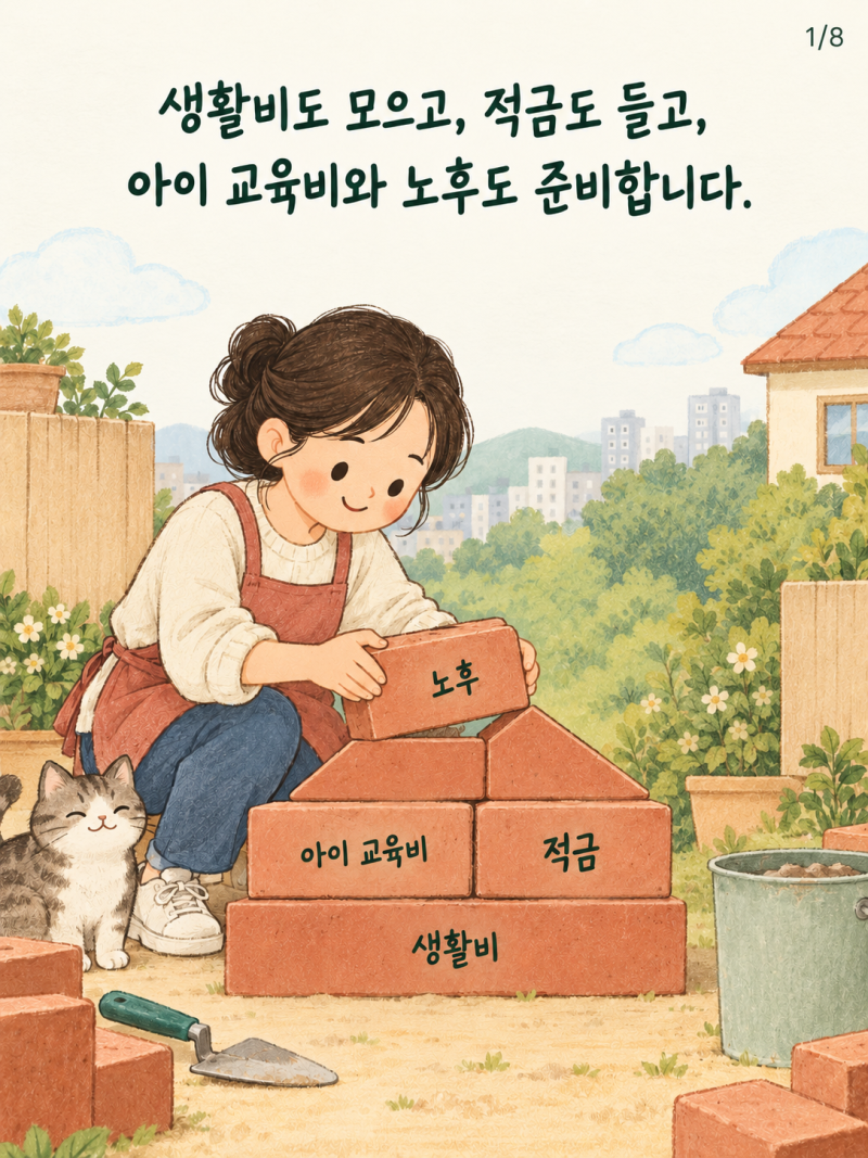 보험은 왜 필요할까요? 모아온 자산을 지키는 ‘보장자산’｜거미손 보험툰 2화