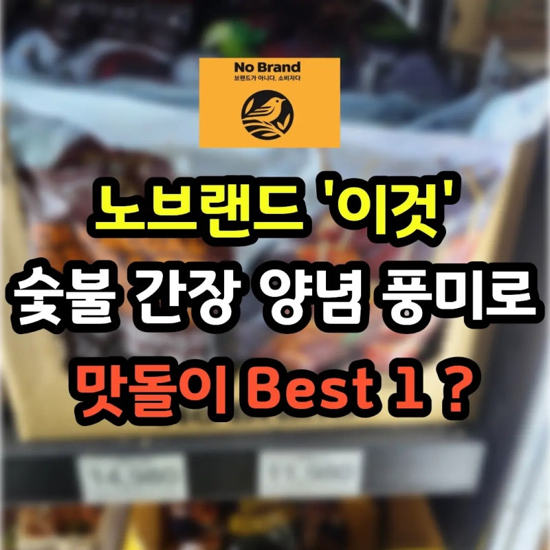 노브랜드 닭꼬치 추천 – 숯불 데리야끼, 오리지널 맛돌이 라이벌전 승자는?