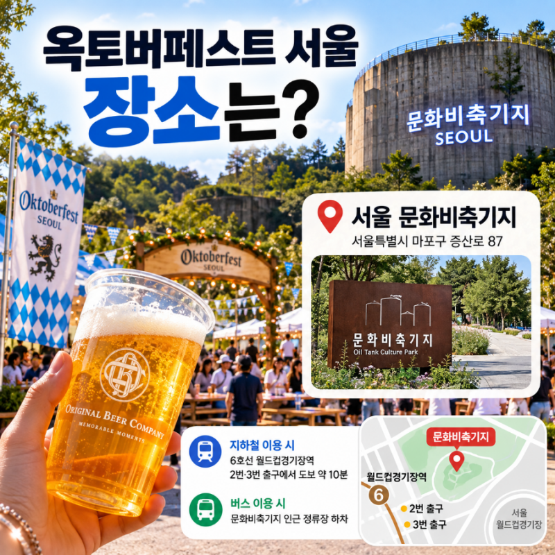 옥토버페스트 서울 2026 ｜서울에서 만나는 독일 뮌헨 맥주축제