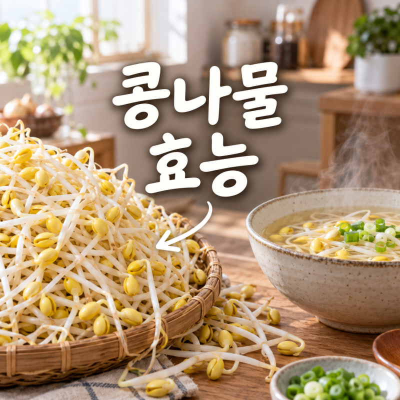 콩나물 숙취에 정말 좋을까? 효능 부작용 보관법 총정리