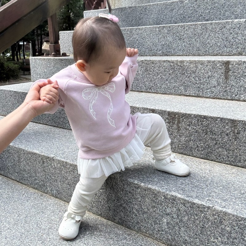 돌아기 가을 등원룩 고민 끝! 코니 아기상하복 어린이집룩으로 딱