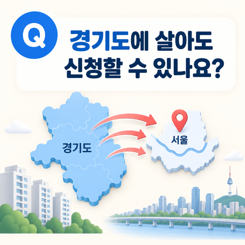 제51차 SH장기전세주택 신청자격 총정리｜1인가구·무직·청약통장 없어도 가능할까?