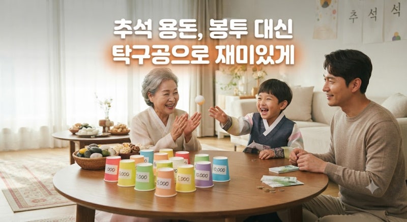 2026 추석 가족놀이 추천｜아이들 용돈까지 재미있게 주는 명절 게임 15가지