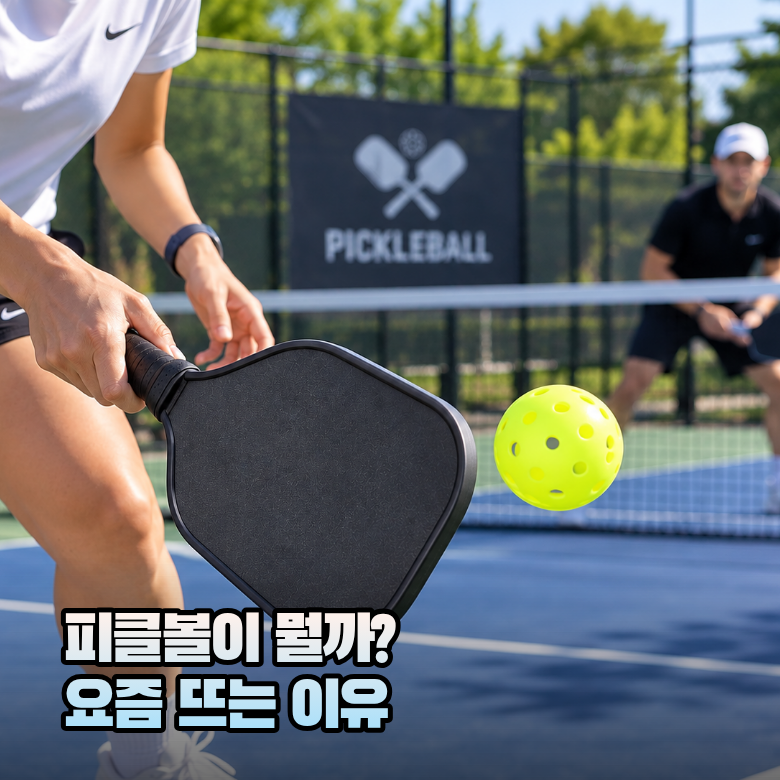 피클볼이 대체 뭐예요? 요즘 사람들이 찾는 이유