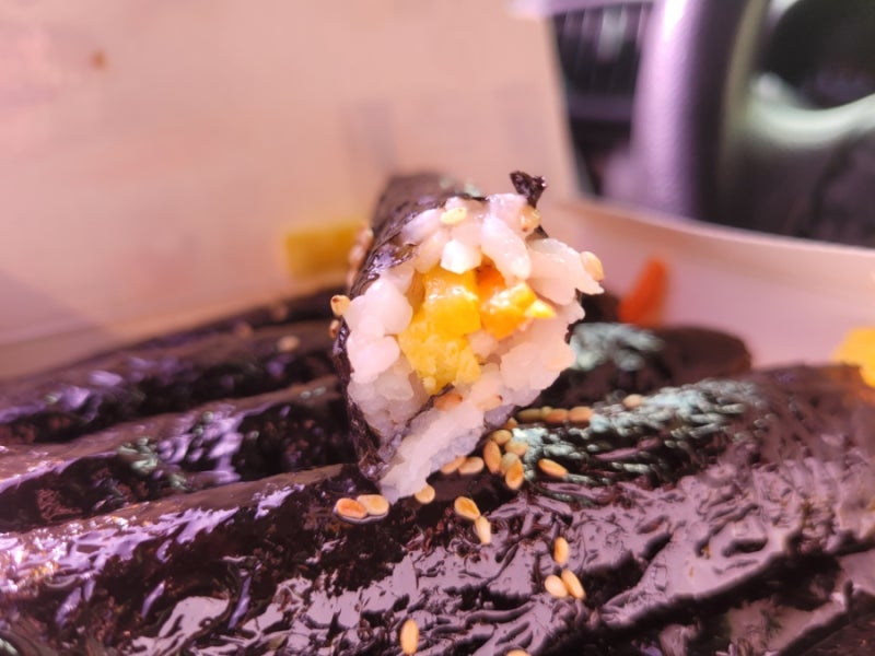 동탄 아침식사 포장 테이크아웃 : 선비 꼬마김밥 : 김 맛나