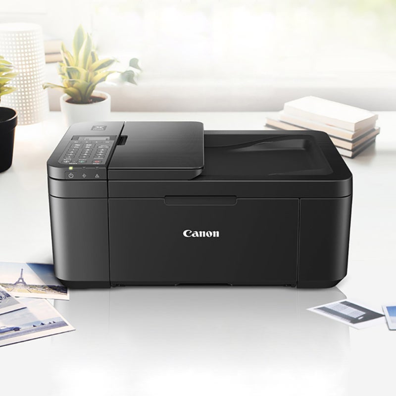 캐논 PIXMA E4590 잉크포함 컬러 복합기 팩스 무선 프린터