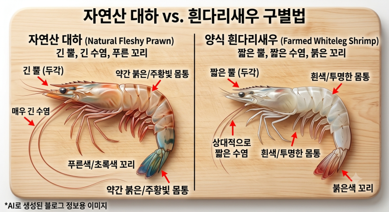 [제철 꿀팁]2026 대하구이 제철 시세 및 1kg 양 비교! 제대로 즐기는 꿀팁!