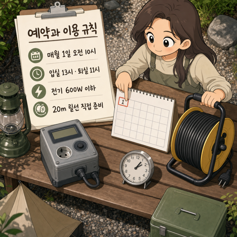 한탄강오토캠핑장 90면 공략법, 연천오토캠핑장과 포천캠핑까지 총정리!