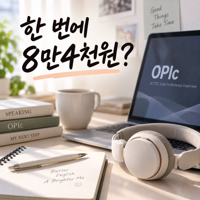오픽 시험 비용 얼마? 2026 응시료·접수·성적발표 정리