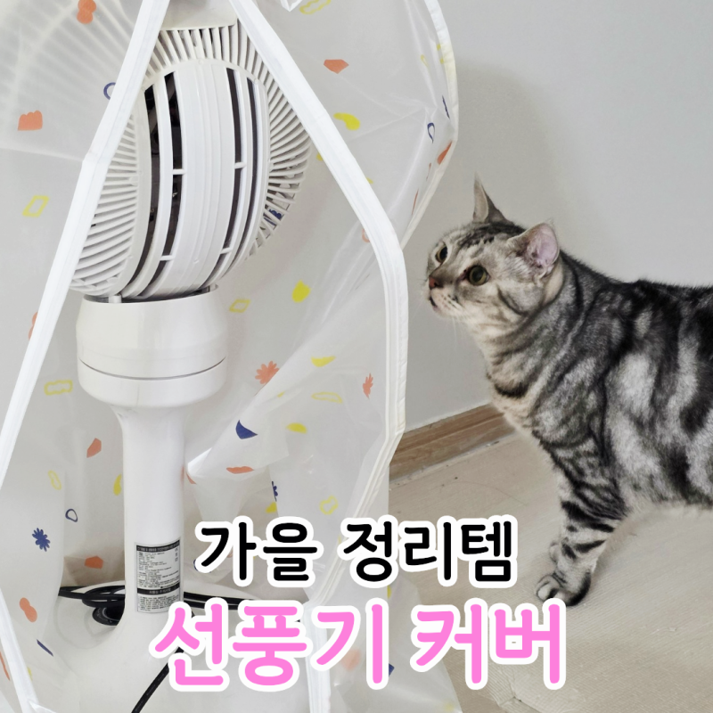 다이소 선풍기 보관 커버, 가을을 준비하는 2천원 정리템
