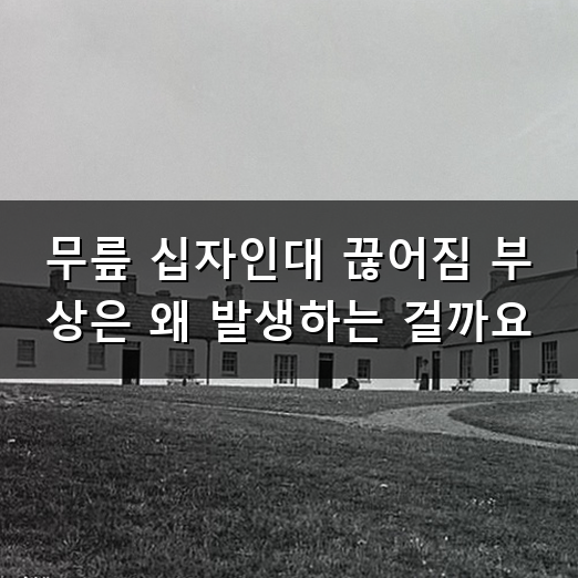 무릎 십자인대 끊어짐 왜 생기는 걸까 그리고 어떻게 대처해야 할까