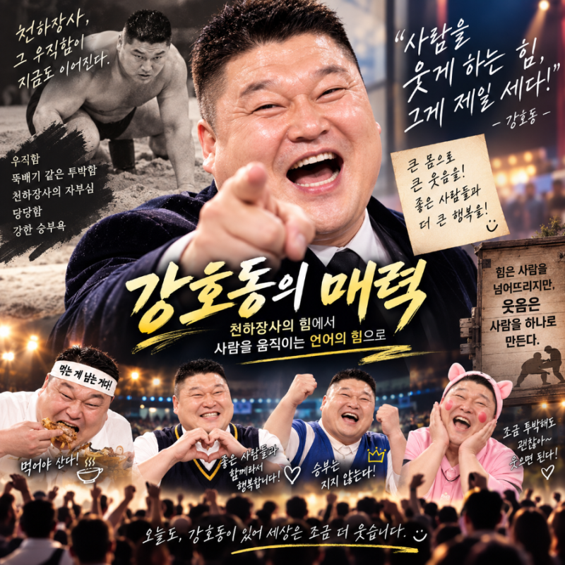 강호동은 왜 오래 살아남았을까