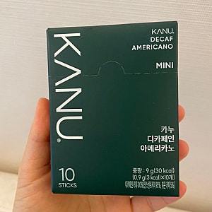 부드러운 카누 디카페인 아메리카노 구입 후기