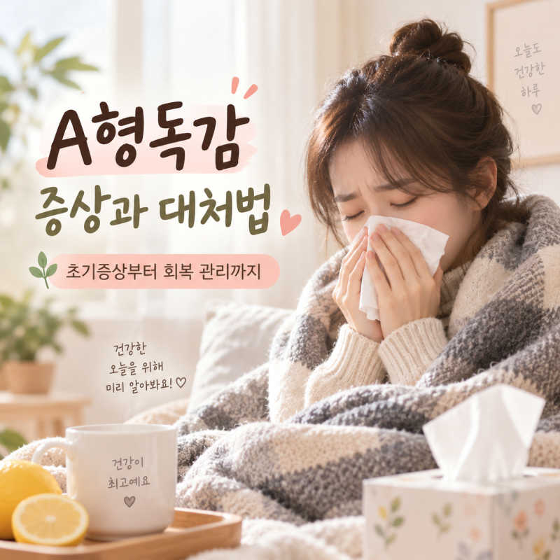 A형 독감 증상과 대처법 총정리 고열 몸살 초기증상부터 전염기간