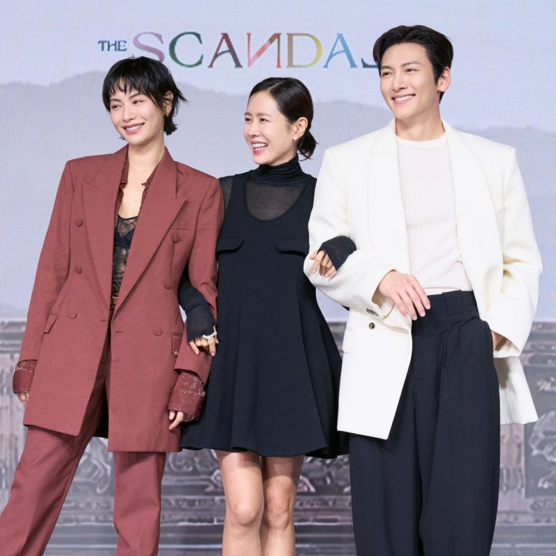 [NOW! 현장] 노출 수위 기대해도 좋다는 손예진・나나・지창욱의 '스캔들'