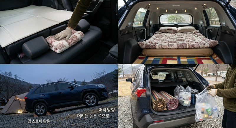 차박 평탄화 매트 선택부터 매너타임 준수까지