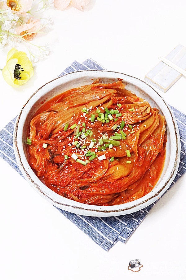이영자 들기름 김치찜 레시피 고기 없는 김치찜 만들기