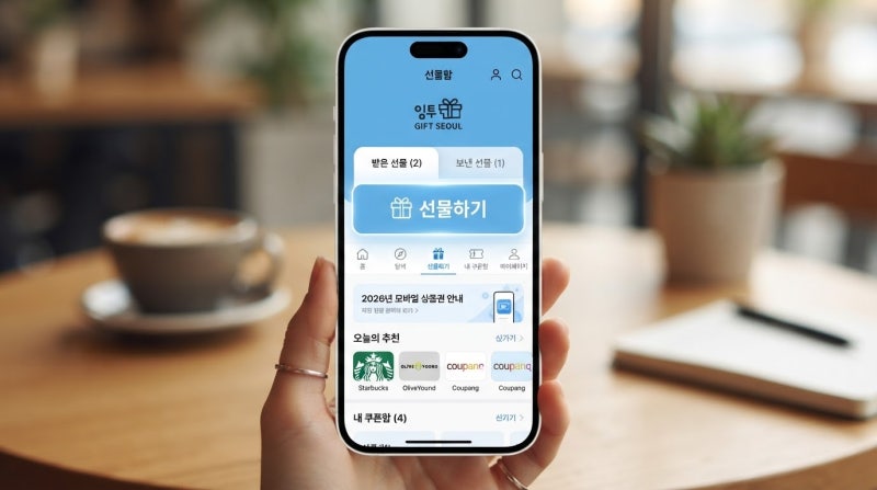 모바일 온누리상품권 선물하기 방법, 통합앱에서 가족 지인에게 보내는 순서