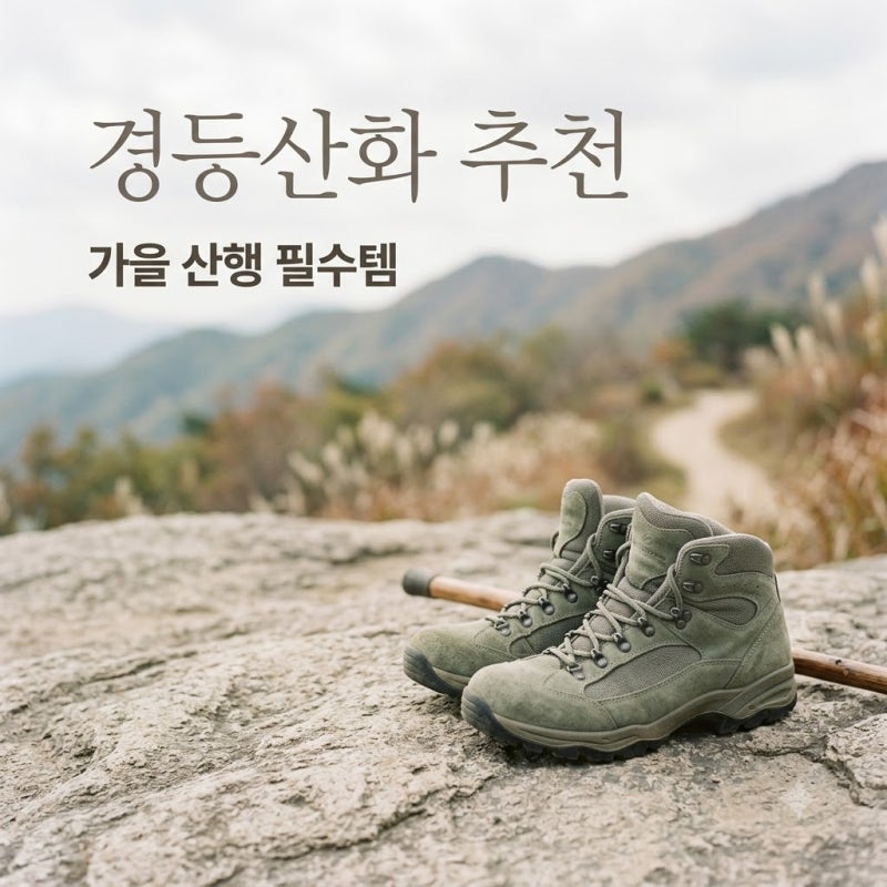 "6시간 산행도 끄떡없네.." 경등산화추천 리스트 중 요즘 난리 난 모델 6가지..