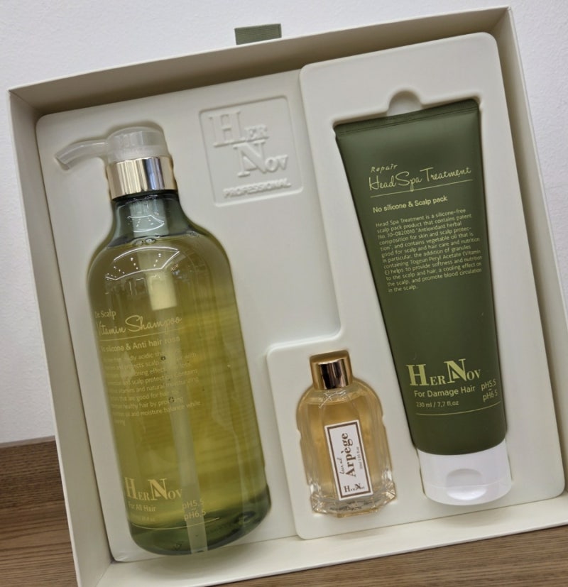 수원정자동미용실/ 에르노브 비타민샴푸,아르페쥬헤어오일 두피와 모발을 함께 관리하는 비....