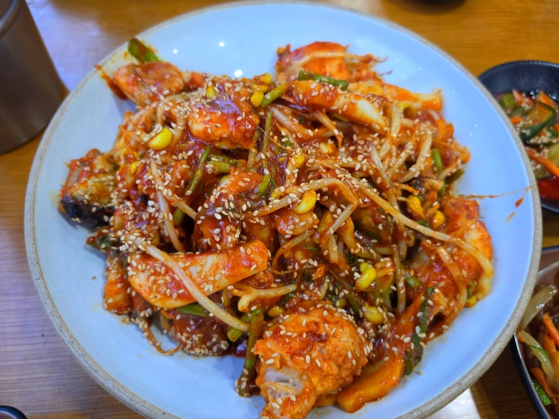 [광주북구]용봉동 전철우사거리 매콤한 해물찜 아구찜맛집, 달해 용봉점 솔직후기