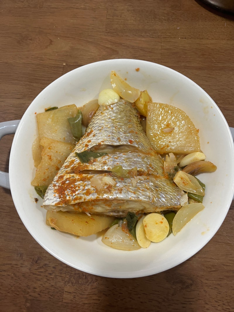 집에서 간단하게 만드는 생선요리 `참돔 양념찜` 레시피