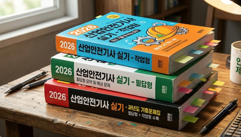2026년 산업안전기사 실기 3회차 시험일정, 교재, 합격 전략 유의사항