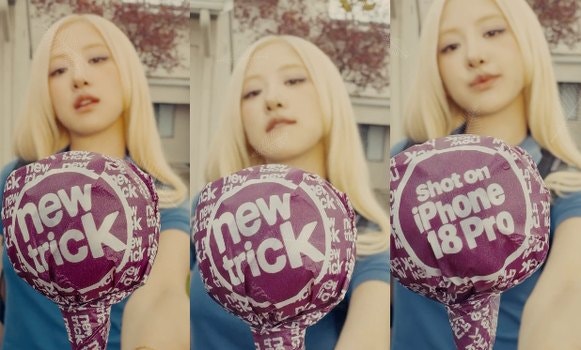 애플이 먼저 알린 로제 신곡, 아이폰 18 프로로 찍었다고?