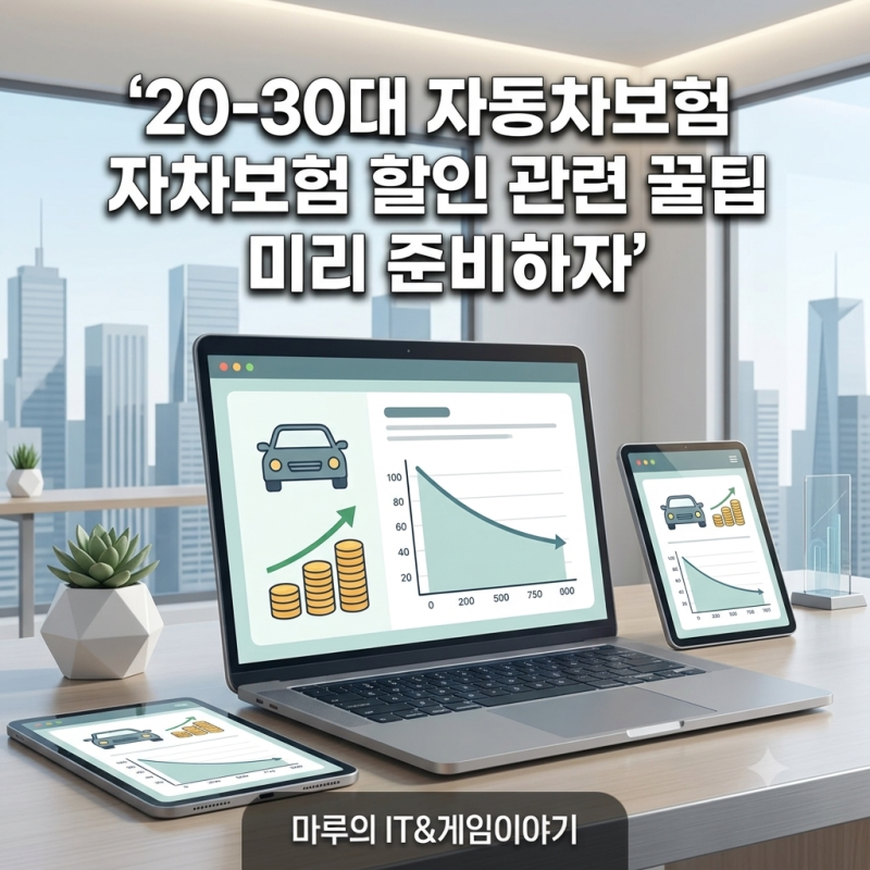 20-30대 자동차보험 자차보험 할인 관련 꿀팁 미리 준비