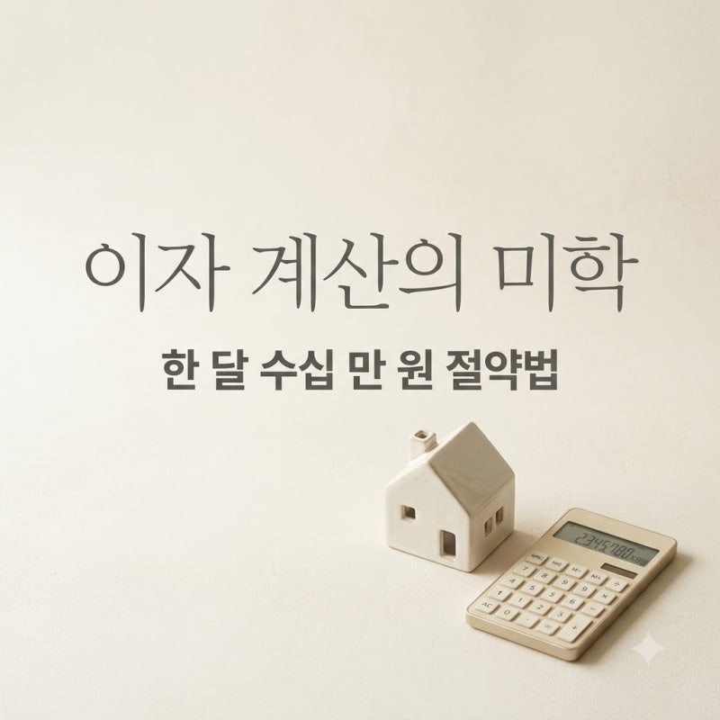 이것 모르고 빌렸다가.. 아파트대출계산기이자 두드려보고 기절할 뻔한 이유