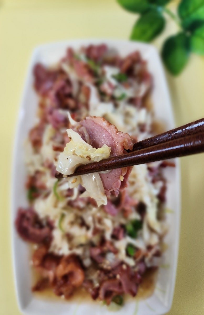 오리훈제 요리, 양배추 넣고 휘리릭 볶아도 맛있는 초간단 오리훈제 양배추 볶음 레시피