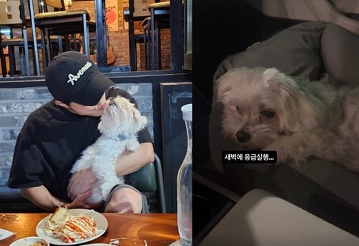 새벽 응급실行 박성광, 아내 투병 중 광복이까지 아픈 진짜 이유