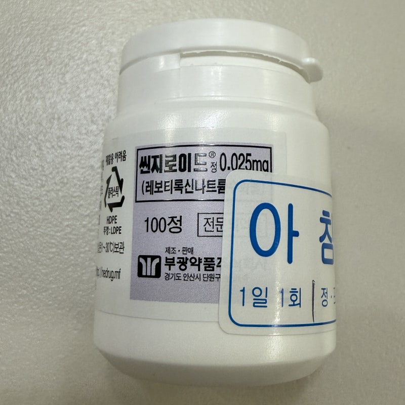임신 중 갑상선 기능 검사｜갑상선 기능저하증 진단받고 씬지로이드 복용 중