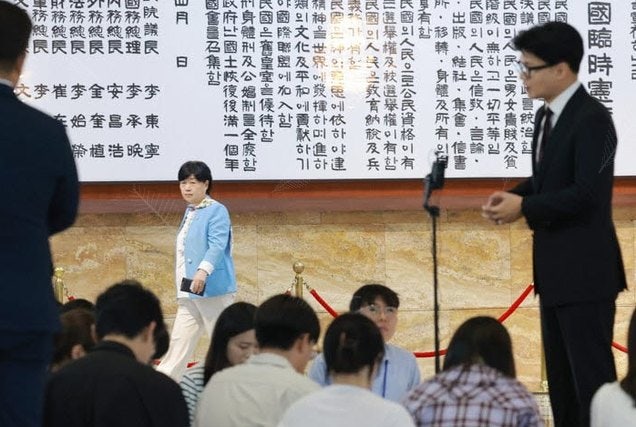 본회의장에서 "긴급 체포해야 해"…한동훈이 남긴 반격 한마디