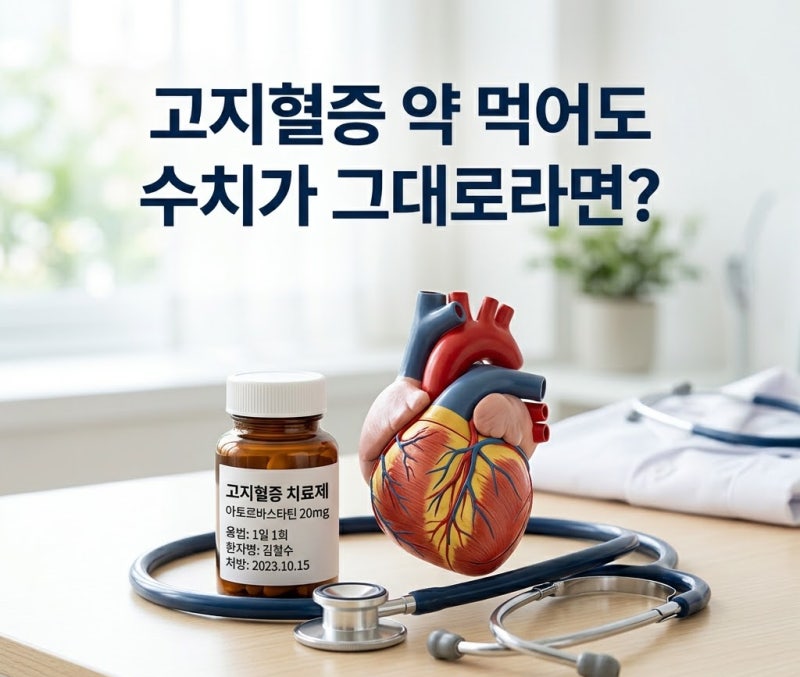 “고지혈증 약을 먹기 시작했는데도 수치가 그대로예요” 약효보다 먼저 점검해야 할 생활....