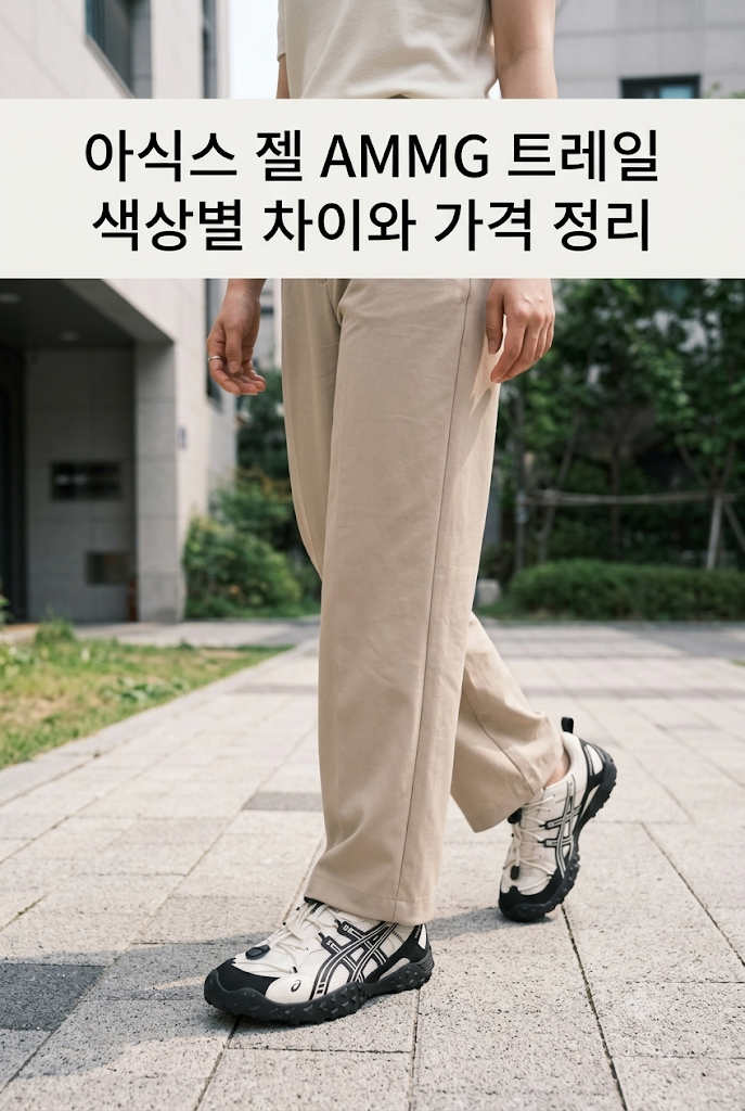 아식스 젤 AMMG 트레일 색상별 차이와 특징 가격 정리
